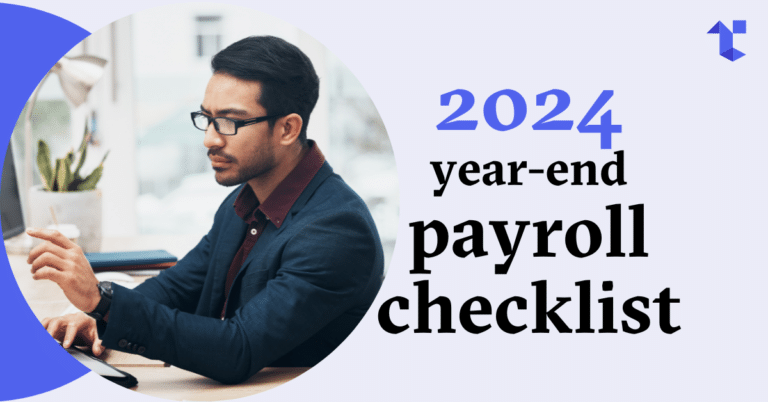 blog cover image: 2024 year end payroll checklist