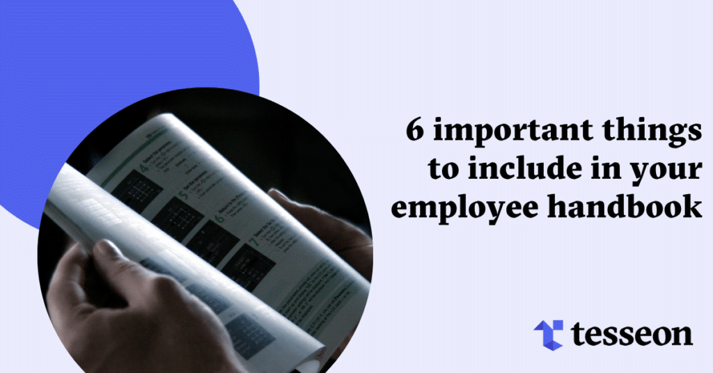 6 Important Things to Include in Your Employee Handbook
