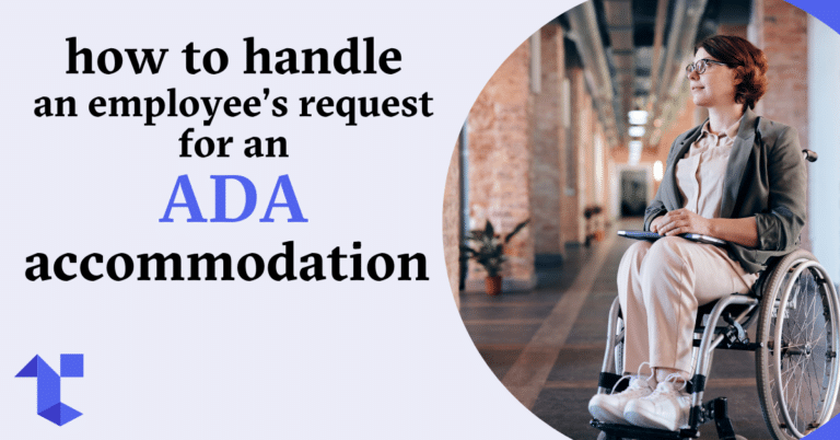 blog cover image: How to manage an employee's request for ADA accommodation