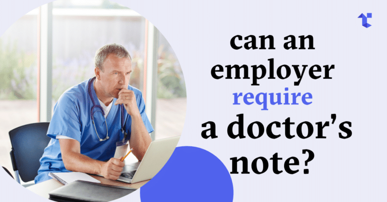 blog cover image: can an employer require a doctor's note?