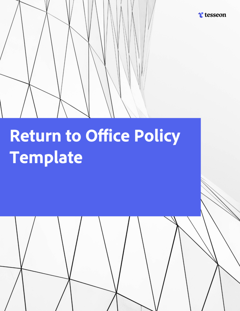 Return to office policy template Return to office policy template