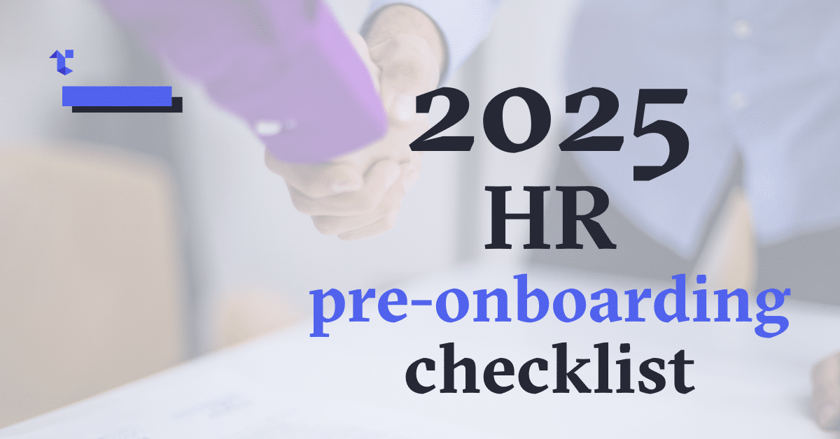 pre-onboarding checklist